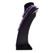 Edelsteinkette Amethyst Seitenansicht