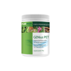 GENius Pet Ergänzungsfuttermittel für Hunde und Katzen Platinum