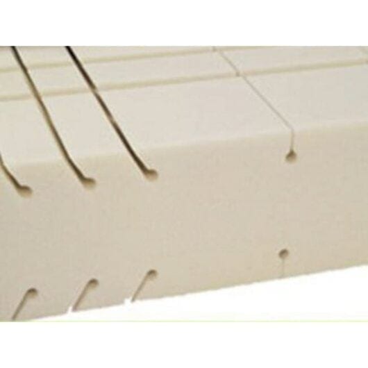 Energetisierte_Kaltschaummatratze_Liegezonen_Schraegeinschnitt viel besser schlafen durch feinporigen Schaum