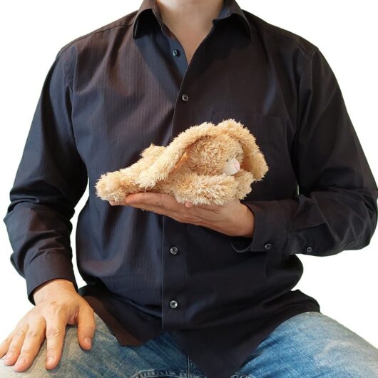 groesse-hase-liegend Größe PENYA Hase liegend