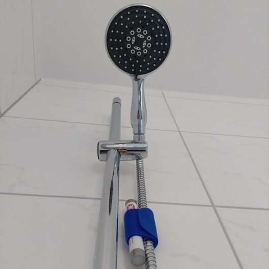 Wasseraufbereitung-Duschschlauch Duschkopf Kalkablagerungen verhindern