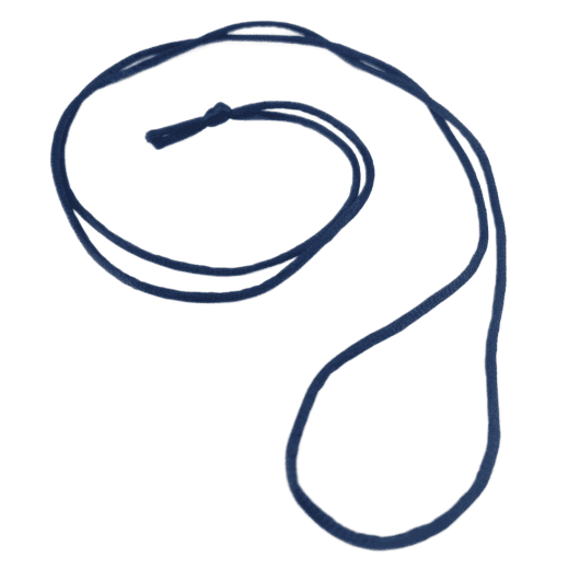 Seidenband-blau-3 blaues Seidenband, gewickelt, im schrägen Winkel