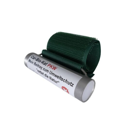 py-car-bio-kat-auto-2 metallrohr mit grünem klettband