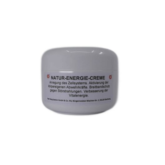 py-natur-energie-creme-1 Plastikdose von vorne mit Creme