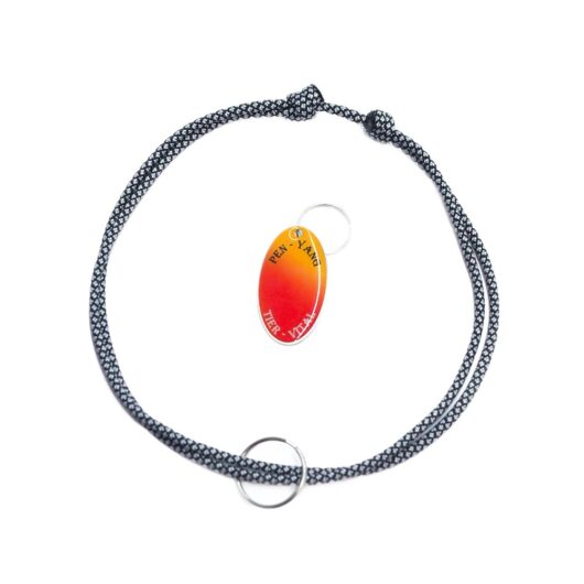 paracord-set-mittel Tierhalsband mit Anhänger